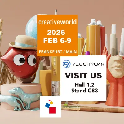 Visit us at 2026 Creativeworld Hall 1.2 Stand C83