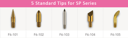 Standard tips for SP Series