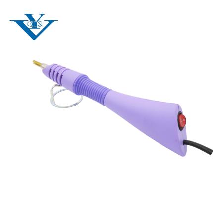 Rhinestone setting tool with switch