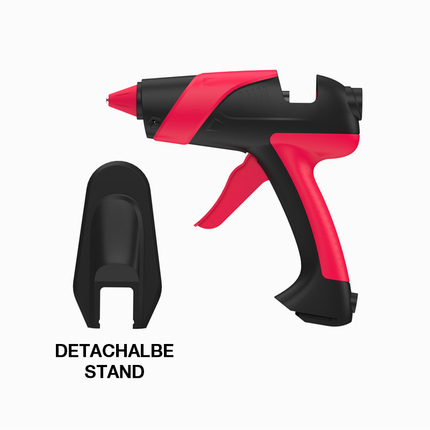 Bi-color Regular Glue Gun packed by blisters