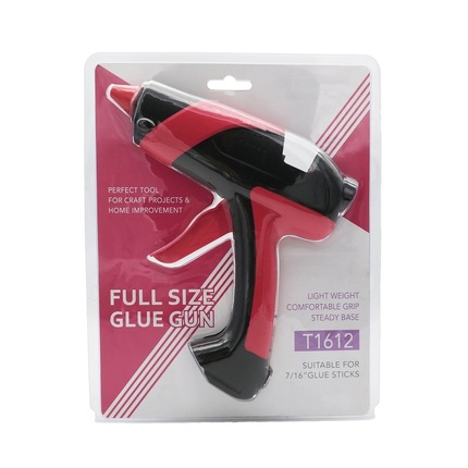 Bi-color Regular Glue Gun packed by blisters