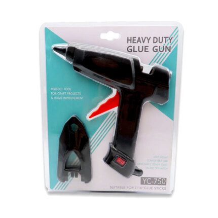 Semi-Professional Glue Gun packed by blisters