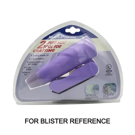 Foldable Embossing Heat Gun Packing